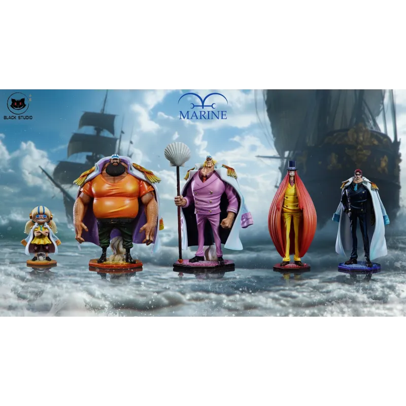 One Piece Navy Series Completion Resonance Bluegrass & Tosa & Pomsky & Urban & Hound Black Studio