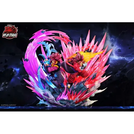 Dragon Ball Classic Characters Series 12 Super Saiyan 4 Gogeta & Vegetto Kylin Studio