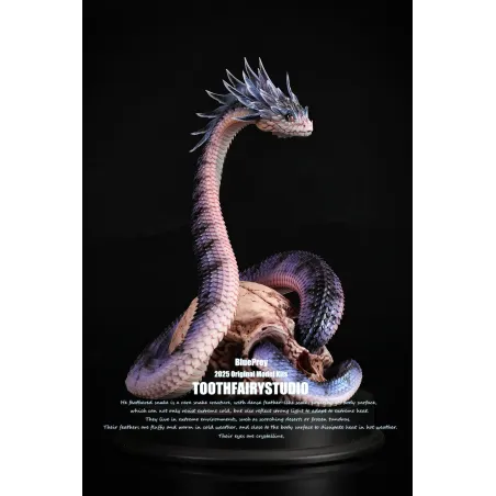 Original Character Creature Statue Feathered Viper King Blueprey Tooth Fairy Studio