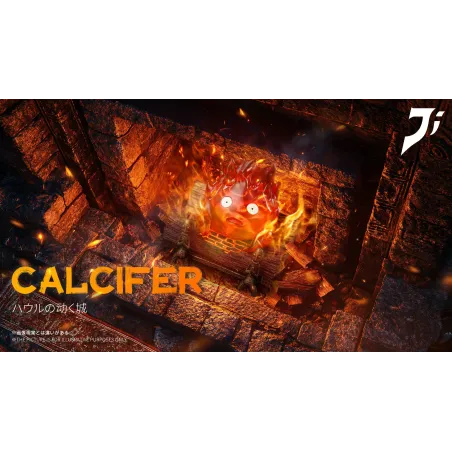 Howl's Moving Castle Shocked Calcifer Ji Studio