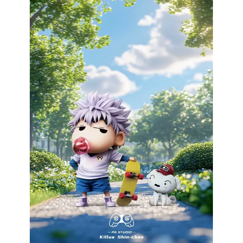 Crayon Shin-chan Nohara Shinnosuke cos Killua Zoldyck PG Studio