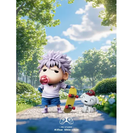 Crayon Shin-chan Nohara Shinnosuke cos Killua Zoldyck PG Studio