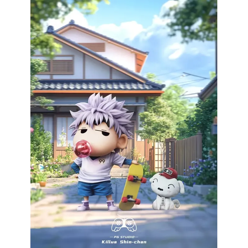 Crayon Shin-chan Nohara Shinnosuke cos Killua Zoldyck PG Studio