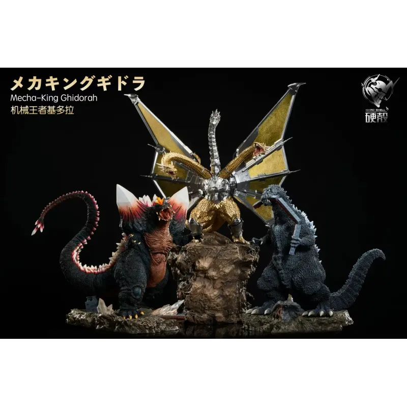 Godzilla Mechagodzilla Revenge Mech-King Ghidorah Appears Hard Shell Studio
