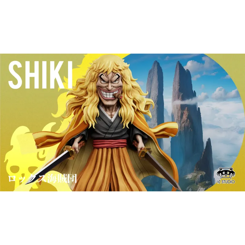 One Piece God Valley Incident 03 Rocks Pirates Golden Lion Shiki WCF YZ Studio