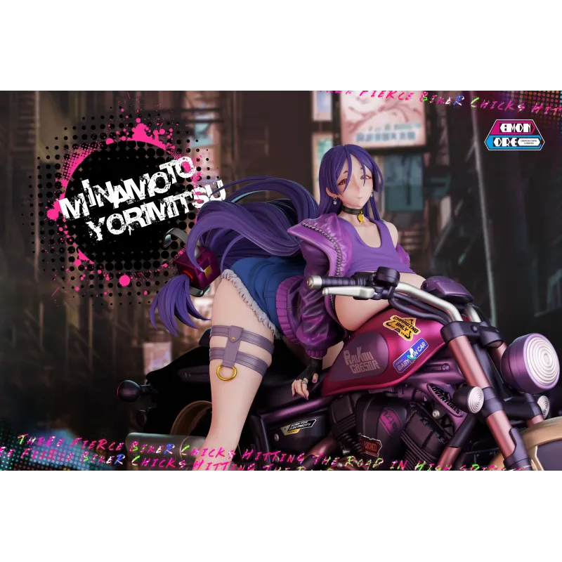 Fate Grand Order Motorcycle Minamoto no Raikou & Shuten Douji & Ibaraki Douji  Demon Core Studio