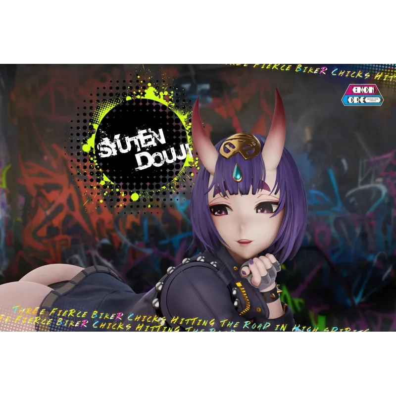 Fate Grand Order Motorcycle Minamoto no Raikou & Shuten Douji & Ibaraki Douji  Demon Core Studio
