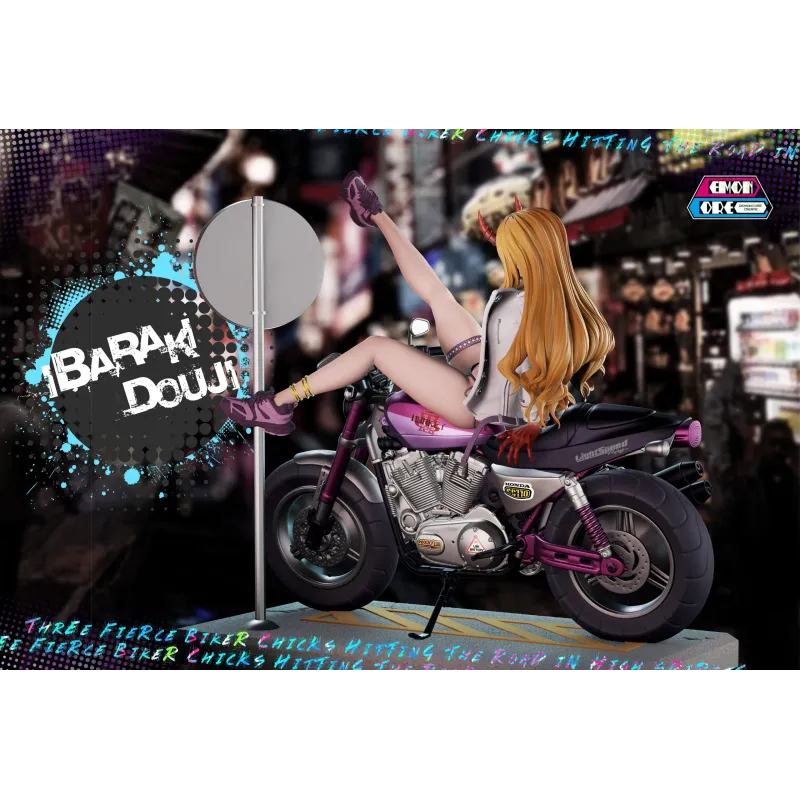 Fate Grand Order Motorcycle Minamoto no Raikou & Shuten Douji & Ibaraki Douji  Demon Core Studio