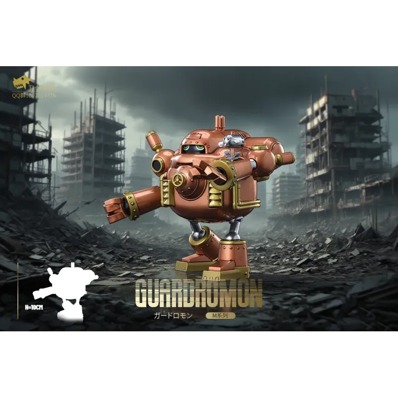 Digimon Metal Empire Series Mugendramon & Megadramon & Gigadramon & Mekanorimon & Guardromon & Tankmon T1 Studio
