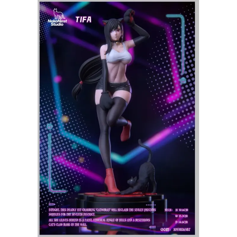 Final Fantasy Tifa Catgirl NekoNest Studio