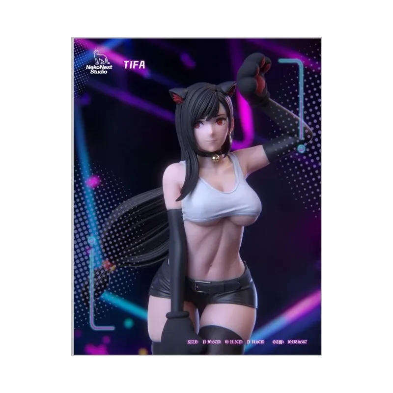Final Fantasy Tifa Catgirl NekoNest Studio
