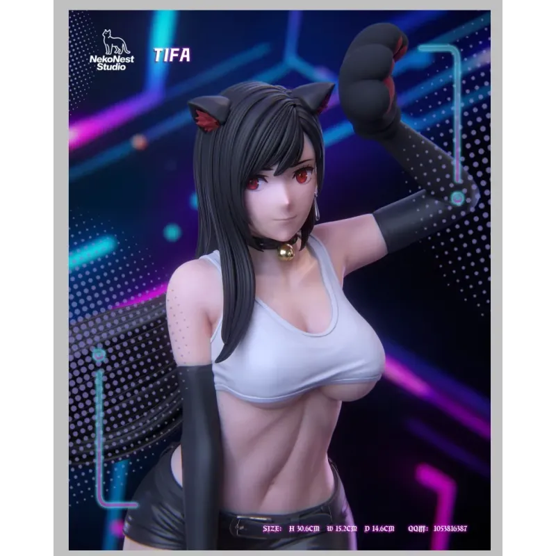 Final Fantasy Tifa Catgirl NekoNest Studio