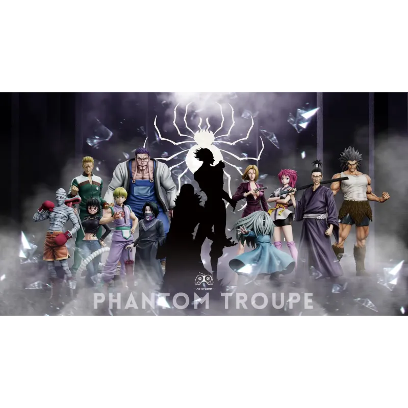 Hunter × Hunter Phantom Troupe 05 Nobunaga Hazama & Uvogin & Franklin PG Studio