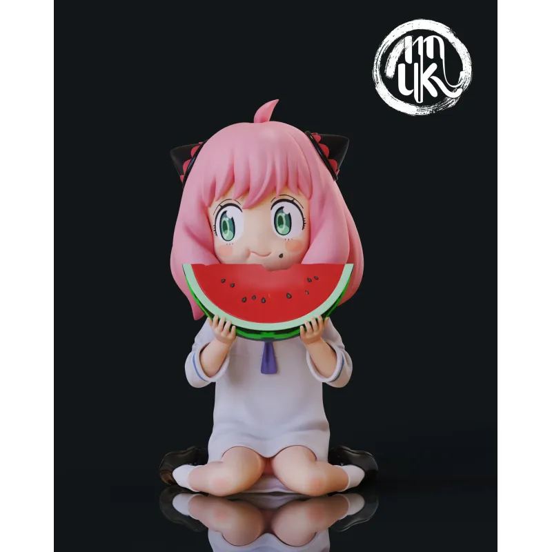 Spy x Family Anya eating watermelon MoKu Studio