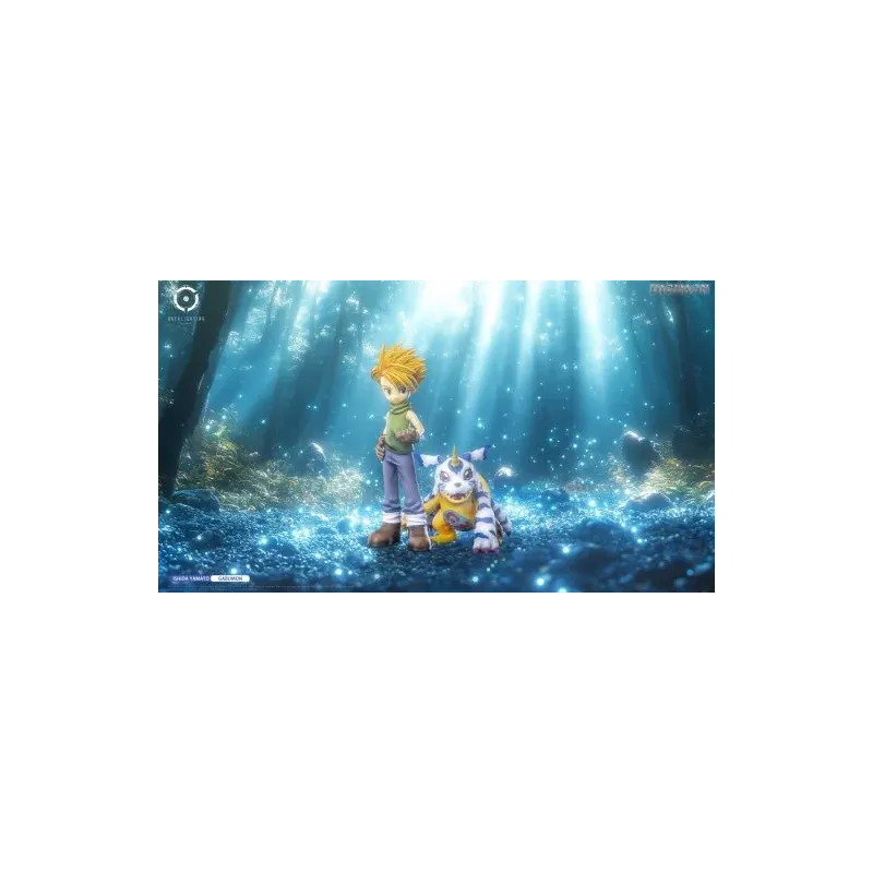 Digimon Encyclopedia Resonance Series 01 Yamato & Gabumon BACKLIGHTING Studio