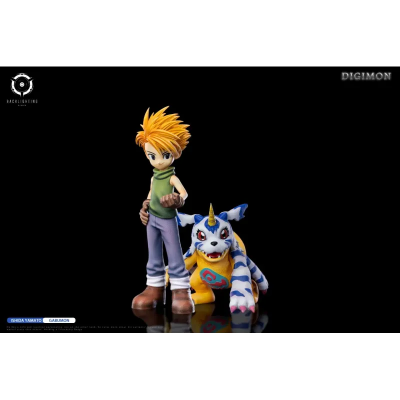Digimon Encyclopedia Resonance Series 01 Yamato & Gabumon BACKLIGHTING Studio