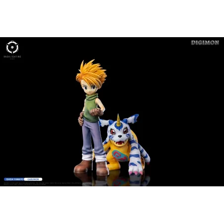 Digimon Encyclopedia Resonance Series 01 Yamato & Gabumon BACKLIGHTING Studio