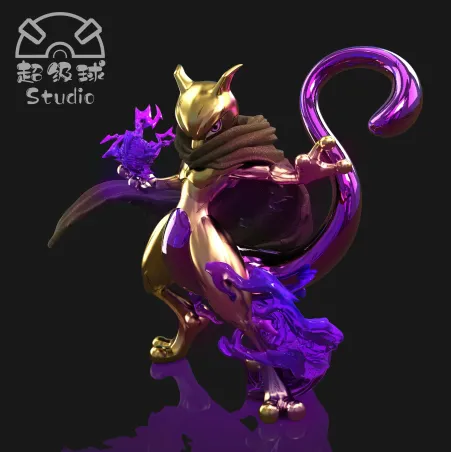 Pokémon Cloaked Mewtwo Chao Ji Qiu Studio