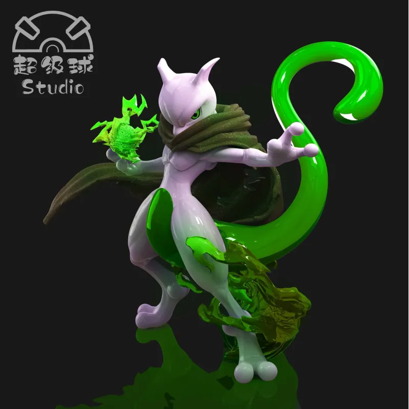 Pokémon Cloaked Mewtwo Chao Ji Qiu Studio