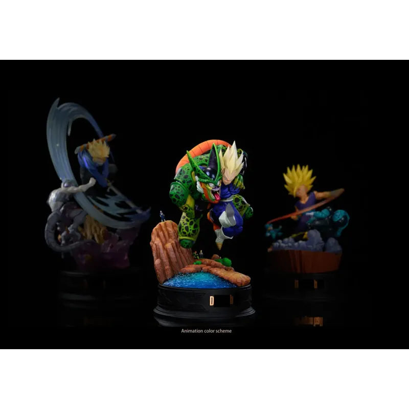 Dragon Ball Z Vegeta vs Cell 2nd Form Yamcha Studio