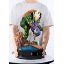 Dragon Ball Z Vegeta vs Cell 2nd Form Yamcha Studio