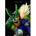 Dragon Ball Z Vegeta vs Cell 2nd Form Yamcha Studio