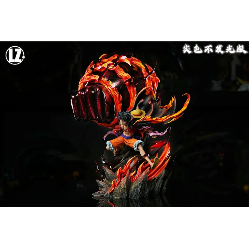 One Piece Luffy Gear Third Red Roc LZ Studio