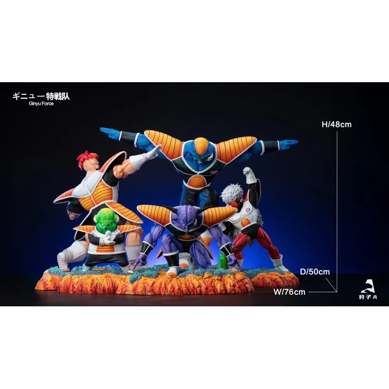 Dragon Ball Ginyu Force Bao Zi A Studio - ¡Colección Única!