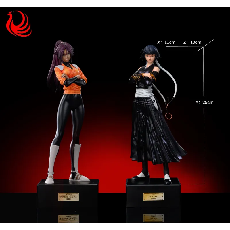 BLEACH Soi Fon & Urahara Kisuke - Figura Coleccionable Exclusiva
