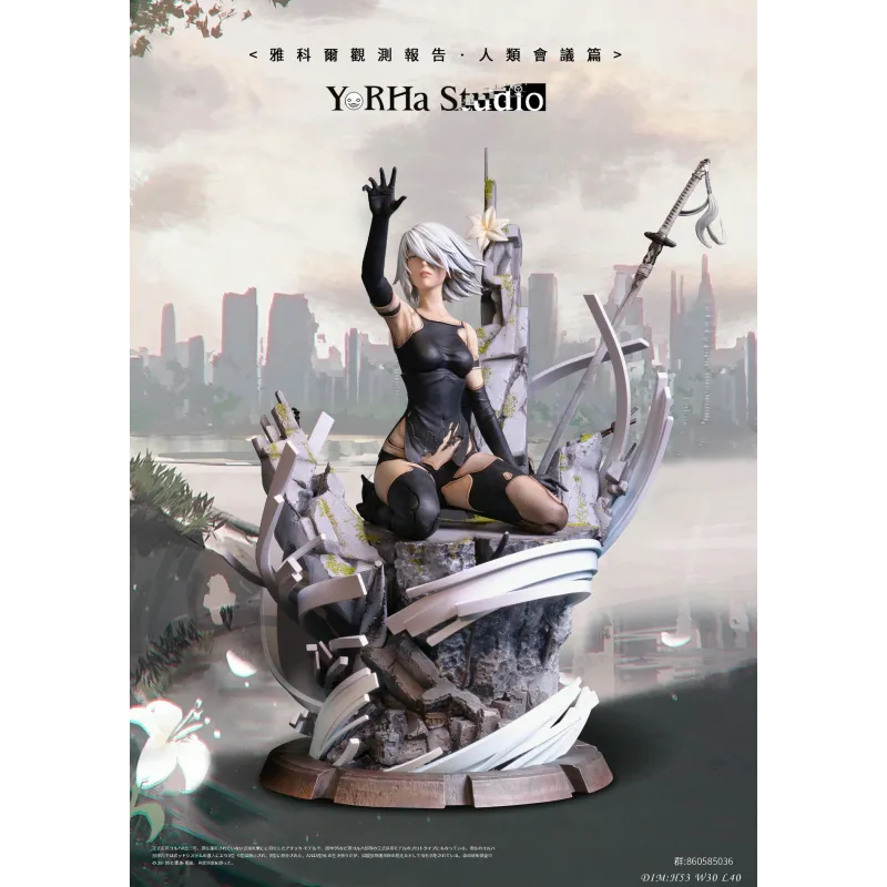 NieR:Automata A2 YorHa Studio - Figura Coleccionable Única