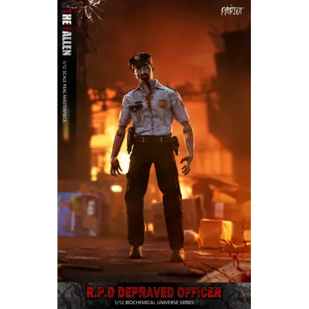 Resident Evil Raccoon City R.P.D. Policeman Fallen & Anger Patriot Studio