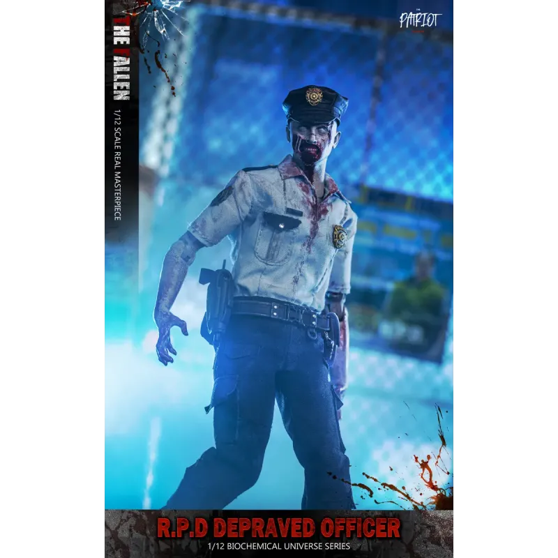 Resident Evil Raccoon City R.P.D. Policeman Fallen & Anger Patriot Studio