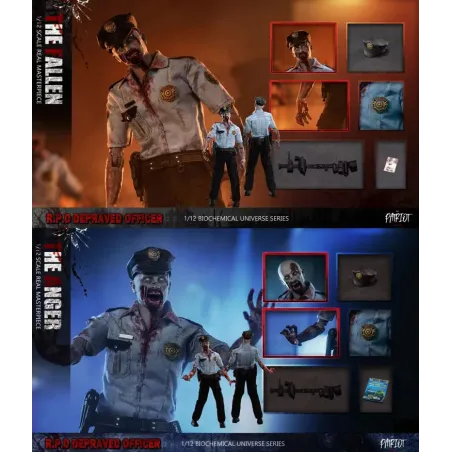 Resident Evil Raccoon City R.P.D. Policeman Fallen & Anger Patriot Studio