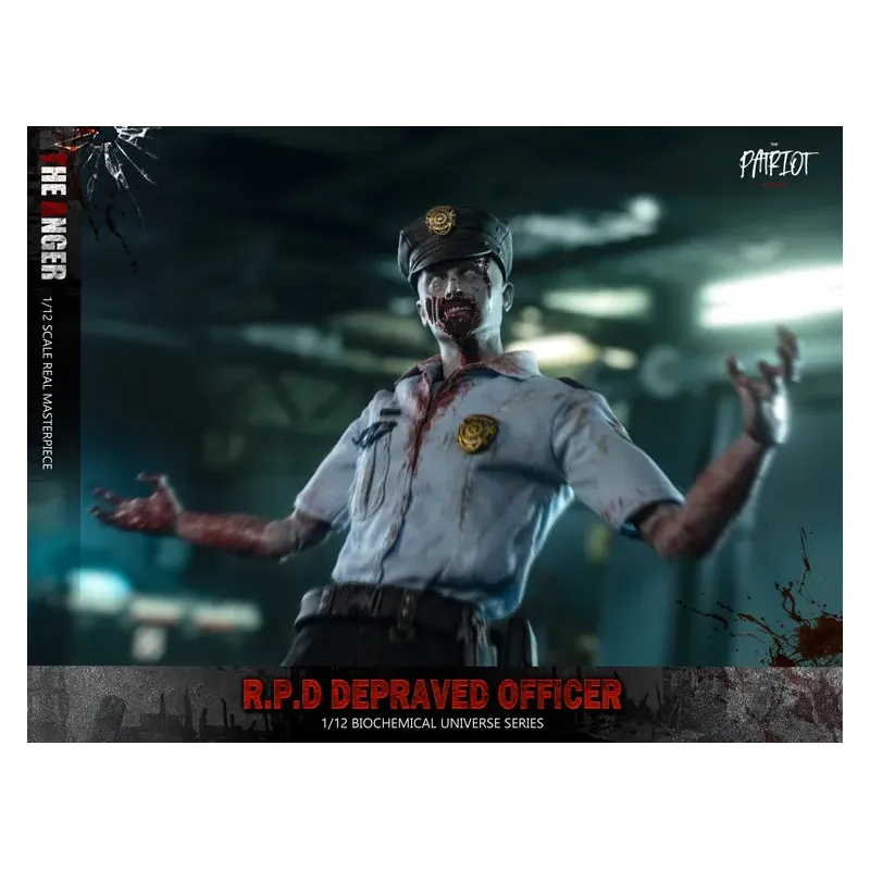 Resident Evil Raccoon City R.P.D. Policeman Fallen & Anger Patriot Studio