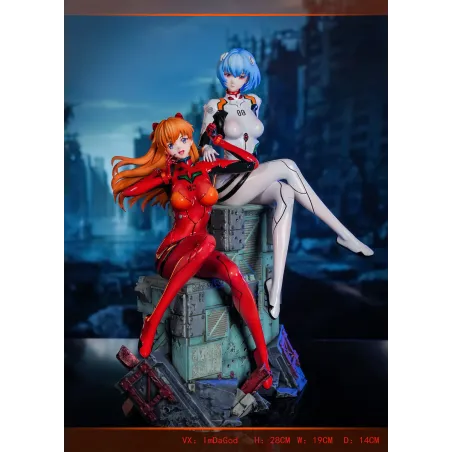 Neon Genesis Evangelion Soryu Asuka Langley & Ayanami Rei BQ Studio