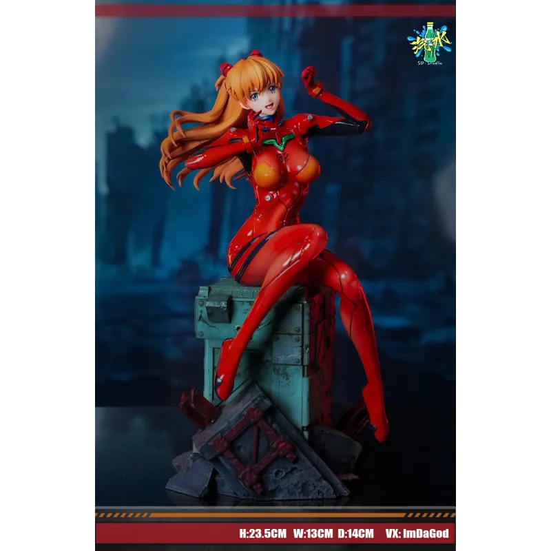 Neon Genesis Evangelion Soryu Asuka Langley & Ayanami Rei BQ Studio
