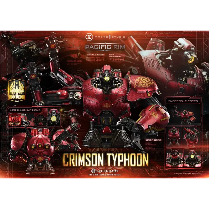 Pacific Rim Crimson Typhoon Prime 1 Studio