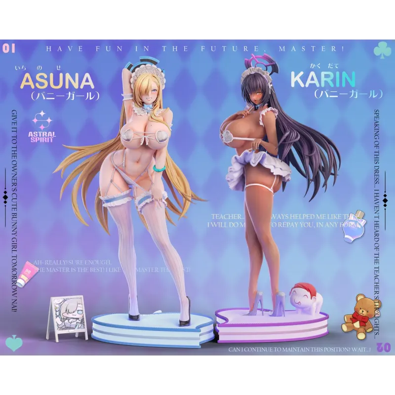 Blue Archive Asuna & Karin AstralSpirit Studio