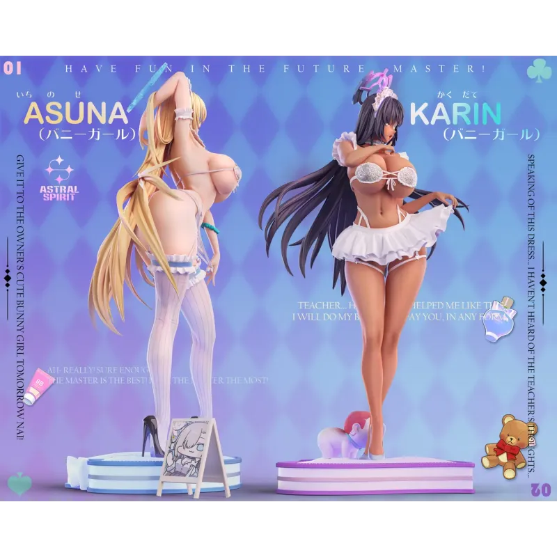 Blue Archive Asuna & Karin AstralSpirit Studio
