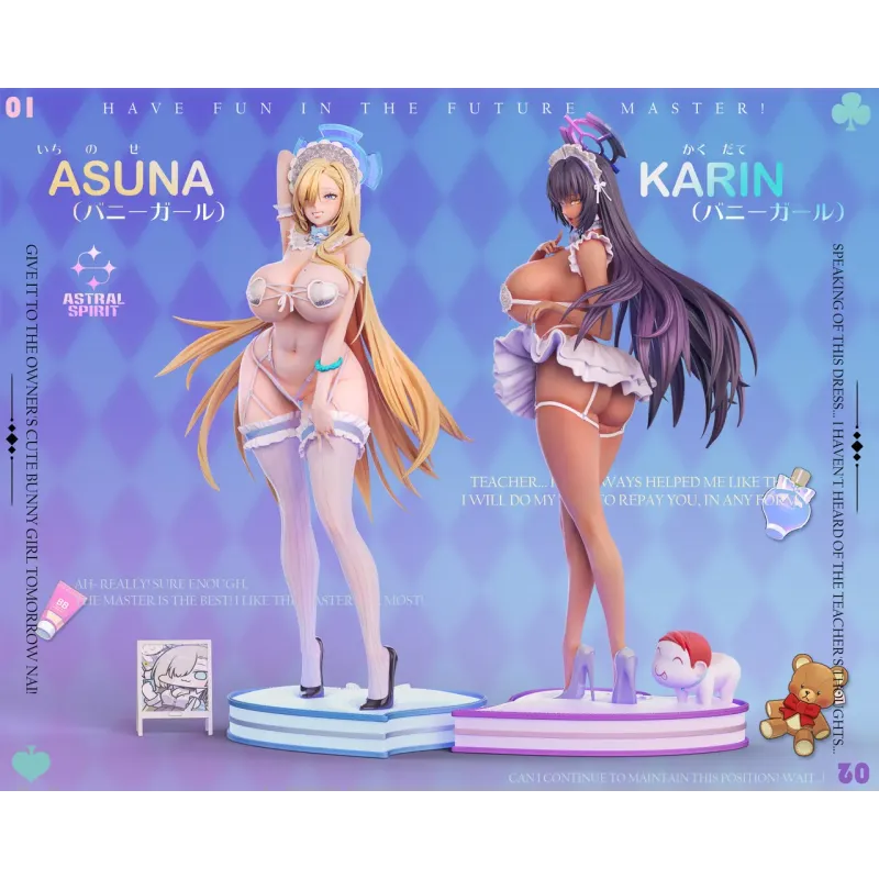 Blue Archive Asuna & Karin AstralSpirit Studio