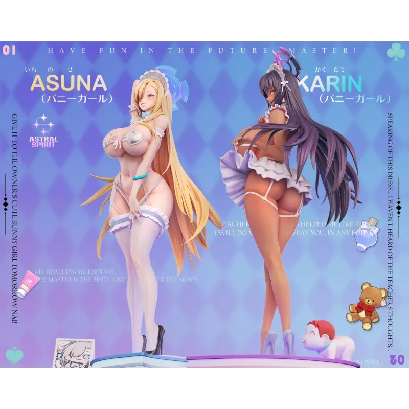 Blue Archive Asuna & Karin AstralSpirit Studio