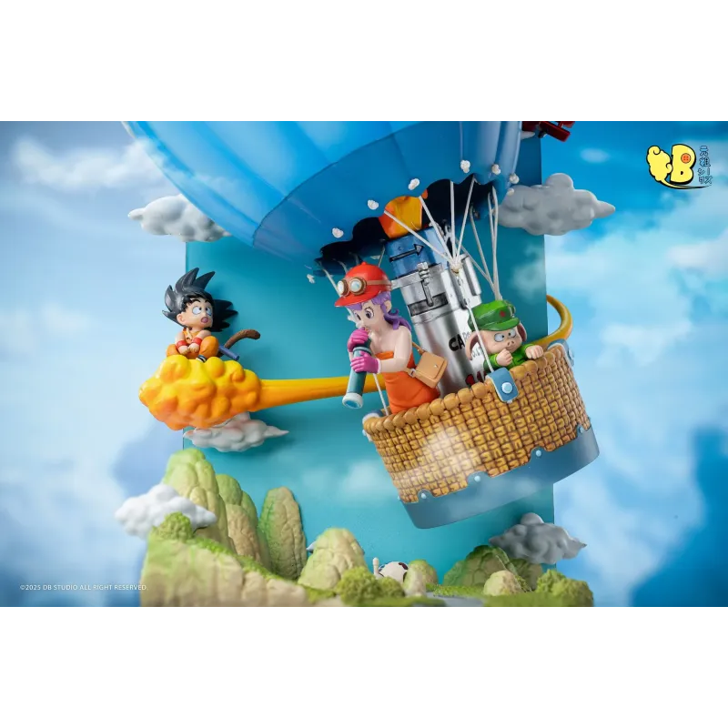 Dragon Ball Hot Air Balloon Son Goku & Oolong & Bulma DB Studio