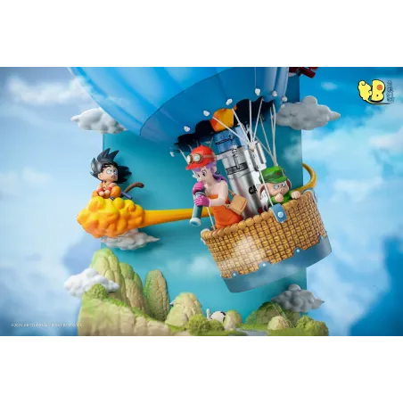 Dragon Ball Hot Air Balloon Son Goku & Oolong & Bulma DB Studio