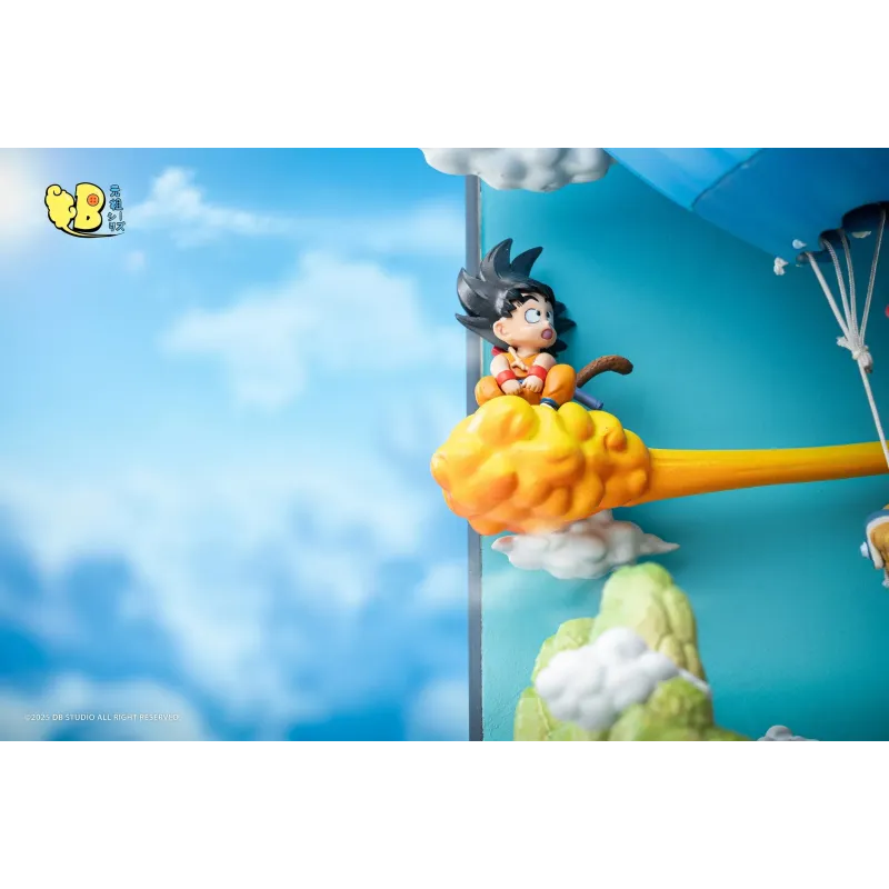 Dragon Ball Hot Air Balloon Son Goku & Oolong & Bulma DB Studio