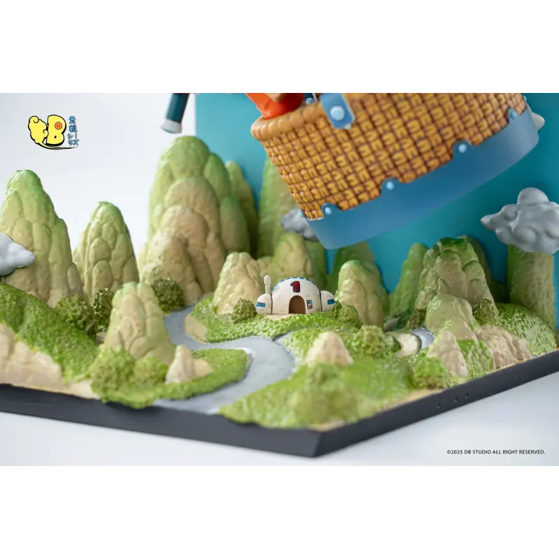 Dragon Ball Hot Air Balloon Son Goku & Oolong & Bulma DB Studio