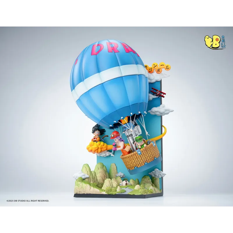 Dragon Ball Hot Air Balloon Son Goku & Oolong & Bulma DB Studio