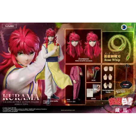 Yu Yu Hakusho Kurama Asmus Toys