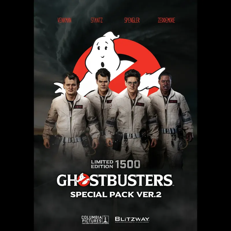 Ghostbusters Spengler Stantz Venkman Zeddemore Blitzway