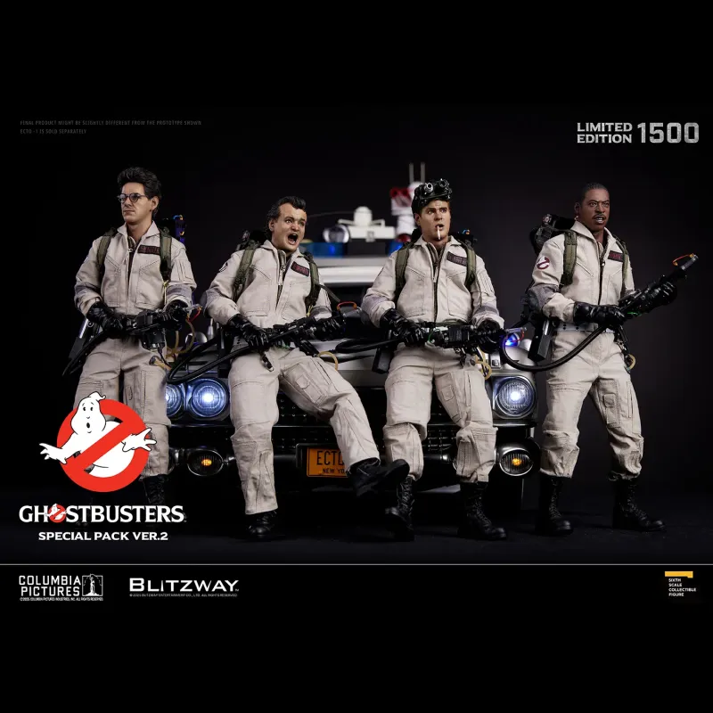 Ghostbusters Spengler Stantz Venkman Zeddemore Blitzway