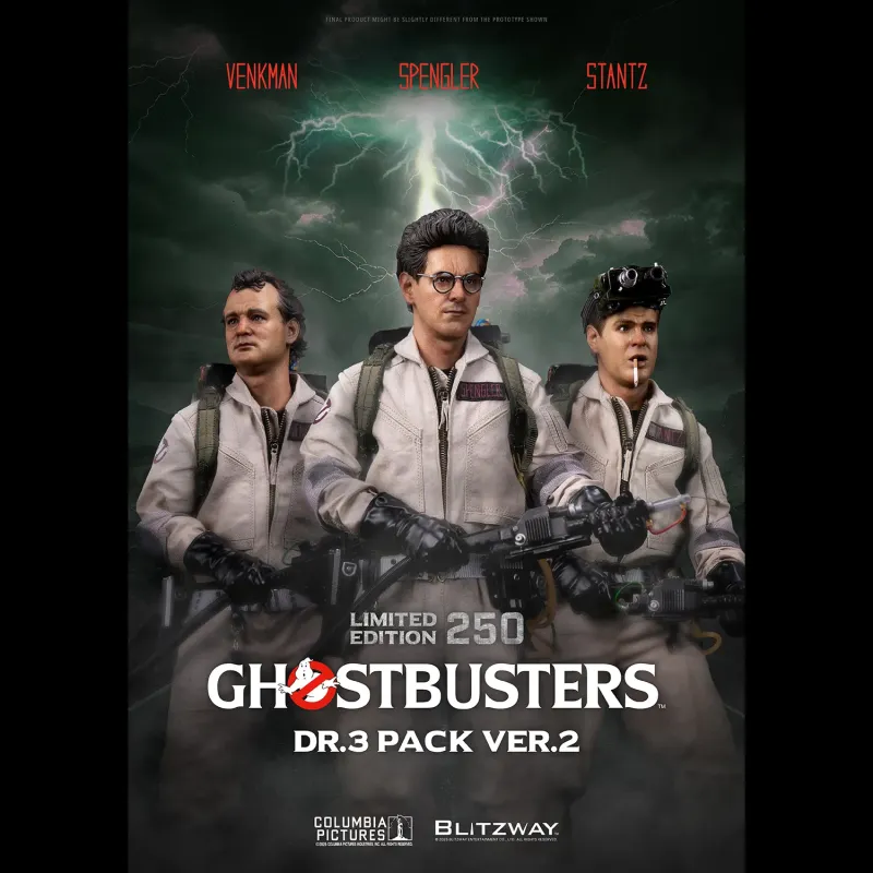 Ghostbusters Spengler Stantz Venkman Zeddemore Blitzway